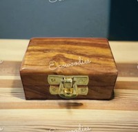 Boîtes en bambou naturel écologiques de qualité supérieure avec couvercle à charnière pour bijoux, cadeaux, présentoirs, boucles d'oreilles, herbes, épices, outils