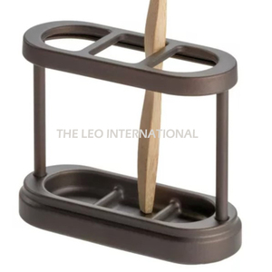 Exclusif Classique Nouvelle Tendance Luxe Style Porte-Brosse À Dents Aluminium Métal Argent Couleur Haute Qualité - Product Image 5