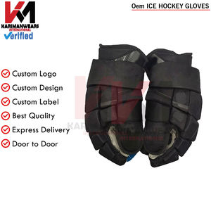 Guantes de hockey sobre hielo personalizados OEM Colores del equipo Envío global rápido Guantes de hockey sobre hielo personalizados OEM Acolchado de primera calidad Protección fuerte - Product Image 4