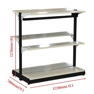 ADONG Dual-Sided TV <strong>Display</strong> Stand | Custom Electronics Retail Shelf <strong>Unit</strong> | OEM Factory in Vietnam A41 - Product Image 3