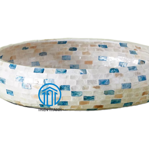 Plateaux de service exquis et fabriqués à la main fabriqués à partir de nacre naturelle, design élégant une touche de sophistication à la maison - Product Image 5