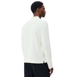 Sudadera Personalizada de Manga Larga para Hombre, Cuello Polo, Estilo Pullover, Bordado Estampado, Ropa Urbana, Ajuste Holgado, Informal, Cómoda, OEM/ODM - Product Image 5