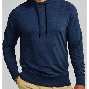 Sweat à capuche de luxe pour homme, coupe classique, 100 % coton molletonné, épais, écologique, respirant, streetwear, logo personnalisé, imprimé uni - Product Image 4