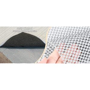 Alfombra Antideslizante de PVC para Interiores y Exteriores, Espuma Personalizable para Hogar, Auto, Puerta, Sala de Estar, Dormitorio, Cocina, Baño, Oficina - Product Image 4