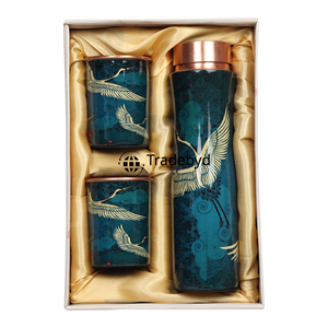 Gift ready copper bottle that promotes wellness and beauty perfect choice for eco and luxury seekers Tradebyd - Product Image 6