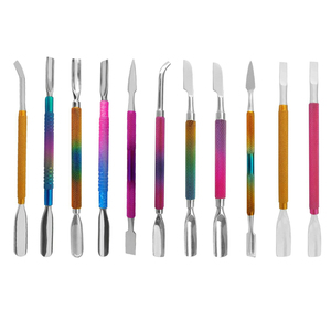 Advanced <b>Nail</b> Tools Kit Gold <b>Cuticle</b> Nippers <b>Nail</b> <b>Cuticle</b> <b>Pushers</b> <b>Cuticle</b> Scissors for <b>Nail</b> Artists Professional Manicurist - Product Image 5