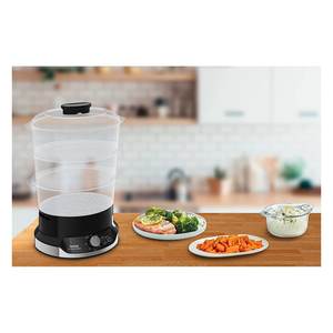 Pour Cuiseur Vapeur Électrique Tefal VC2048 800W avec 3 Contenants Capacité 9L - Product Image 6