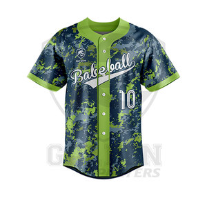 Camiseta de béisbol de calidad superior marca nueva moda unisex uniforme de béisbol sublimación rendimiento personalizado OEM unisex - Product Image 3