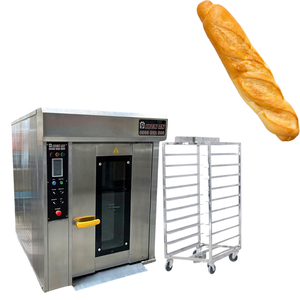 High Quality <b>Oven</b> Built-In 20Kw/H Capacity 8-Trays Rotary <b>Oven</b> With Altuntop Trolley <b>Oven</b> Machines Vietnam Manufacturer - Product Image 1