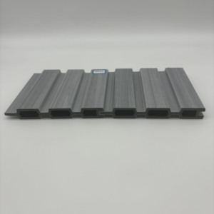 Caldo-vendita cortile decorativo WPC giardino recinzione esterna di legno di plastica recinzione composita per esterni - Product Image 3