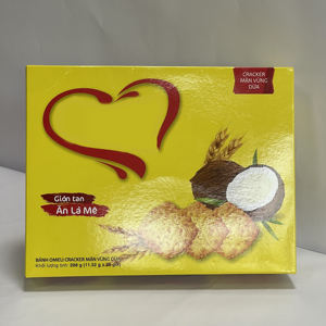 Fábrica Directa de Cajas de Embalaje para Galletas de Coco |   Caja de Cartón para Alimentos y Aperitivos de Panadería con Logotipo Personalizado Impreso - Product Image 5