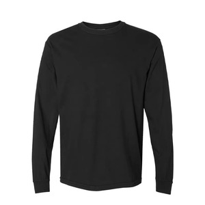 เสื้อเชิ้ตแขนยาวแบบเรียบง่ายขายส่ง OEM เสื้อเชิ้ตแขนยาวลำลองสำหรับผู้ชาย เสื้อยืดแขนยาวแบบกำหนดเองได้ - Product Image 2