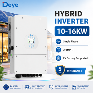 อินเวอร์เตอร์ไฮบริด Deye 10-16KW เฟสเดียว 2/3MPPT รองรับแบตเตอรี่แรงดันต่ำ สำหรับใช้ในบ้าน - Product Image 1