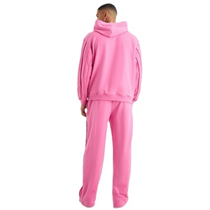 Vêtements de rue de haute qualité, tendance, 100% coton molletonné 350 grammes, coupe classique, impression personnalisée, service OEM, printemps, pour hommes - Product Image 5