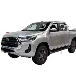 2023 perfetta miscela Hilux 2.8L doppia cabina 4 cil Turbo Diesel 6 marce automatica a trazione integrale di lusso in pelle per camion sinistra scura