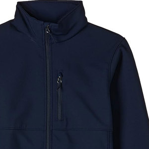 Chaqueta Softshell Cómoda al Mejor Precio, Chaqueta Softshell para Hombre, Chaqueta Softshell Lisa Teñida en Venta - Product Image 3