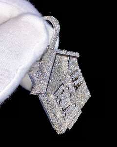 Collar con colgante de casa para hombres y mujeres Joyería de moda inspirada - Product Image 3