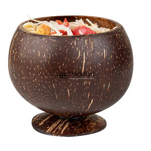 Vaso de Coco Ecológico, Hecho a Mano con Conchas Reales, Reutilizable, con Revestimiento Anticorrosión, Asa Integrada, para Bebidas Tropicales, Ideal para Regalo - Product Image 5