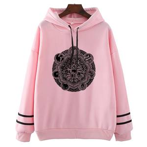 Vêtements pour femmes Sweatshirts à capuche personnalisés imprimés de papillons Sweatshirts à capuche surdimensionnés et lourds en éponge française Pullover 3d Puff Printing Hoodies - Product Image 4