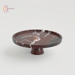 Single Tier Cake Stand Marble Cake Stand Modern Dessert Stand for Wedding <b>Birthday</b> Events Cake Holder Customized Color Available - Product Image 6