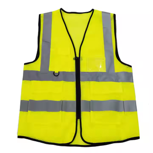 Chaqueta reflectante de seguridad para hombre de alta calidad, chaqueta con logotipo personalizable, abrigo, ropa de trabajo, chaleco de seguridad para construcción, Flash LED - Product Image 6