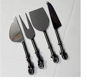 ชุดมีดตัดชีสสแตนเลสสตีลแบบแฮนด์เมดสไตล์อินเดียอุปกรณ์ครัวโลหะสำหรับใช้ในบ้าน - Product Image 4