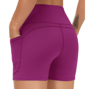 Women's High Waist Seamless Fitness Shorts Quick Drying Hip-Lifting Yoga Shorts Breathable Sweat-Wicking Sports Pants for Women - Product Image 5