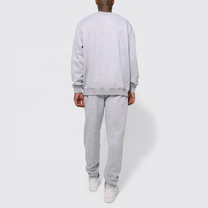 Conjunto Deportivo Casual de Otoño para Hombre, Color Sólido, 2 Piezas, Sudadera con Cremallera, 100% Algodón, Secado Rápido, Nuevo Estilo, Venta al Por Mayor - Product Image 6