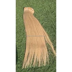 Extensiones de Cabello Rubio Remy Indonesiano Fahmahair, 100g, Cutícula Alineada, Doble Trama, Decoloradas - Product Image 5