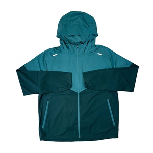 <b>Lightweight</b> Breathable Quick-Dry Hooded <b>Running</b> <b>Jacket</b> Custom Logo OEM Windproof Waterproof Fitness Training Sportswear Spring - Product Image 6