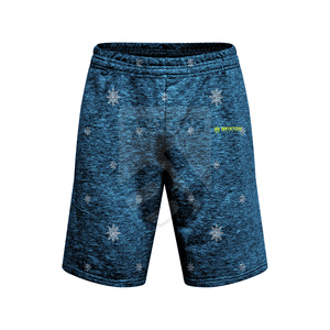 Short de gymnastique taille haute en coton respirant personnalisé pour femmes, vêtements de sport skinny Fit de fitness avec motif imprimé, vêtements de sport OEM - Product Image 1