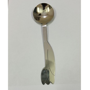 Meilleure cuillère en acier inoxydable Surface polie miroir Vaisselle élégante Meilleure vente Essentiels de cuisine modernes Style simple et durable - Product Image 6