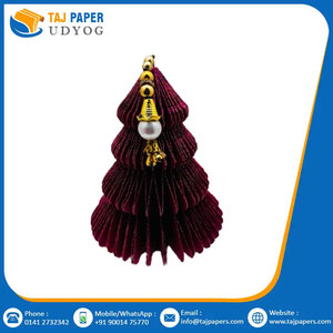 High Quality Handmade <b>Honeycomb</b> Garland Indian Manufacturer's Merry Christmas Hanging Festival Home <b>Decor</b> Holiday Party Use - Product Image 2