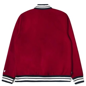 Sweat-shirt zippé Veste de baseball à col en V brodée imprimée en molleton lourd de haute qualité - Product Image 6