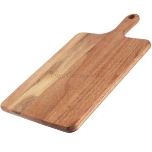 Ensemble de plateaux en bois de couleur pin clair avec forme carrée et finition naturelle, idéal pour servir des collations et décorer la maison - Product Image 5