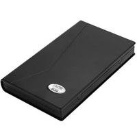 Balance numérique et ensemble de carnet avec écran LCD rétroéclairé, en plastique, alimenté par piles, capacité de pesée de 3 kg