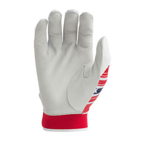 Guantes de Bateo de Béisbol Profesionales, Dedos Separados, Impermeables, Duraderos, Ligeros, Transpirables, de Cuero, Resistentes al Frío, Diseño Elegante - Product Image 4