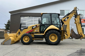 รถตักล้อยาง CAT 420E มือสอง รถตักดินดีเซล อุปกรณ์ก่อสร้างสำหรับงานฟาร์มและงานภาคสนาม - Product Image 3