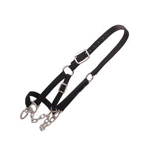 Heavy Duty ajustable Nylon ganado Halter terneros vacas negro ganado restricción Halter ajuste moderno Animal mostrando aseo - Product Image 6