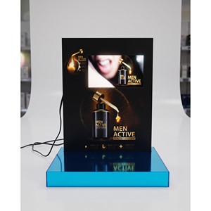 แท่นโชว์อะคริลิค Artful Cosmos พร้อมเครื่องเล่นสื่อ LCD ขนาดสั่งทำพิเศษสำหรับการส่งเสริมการขายปลีก - Product Image 4