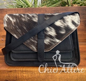 กระเป๋าสะพายข้างหนังวัวพรีเมี่ยมสำหรับผู้หญิงกระเป๋าสะพายไหล่หนังแท้กระเป๋าถือและกระเป๋าสตางค์ดีไซน์อเนกประสงค์ - Product Image 1