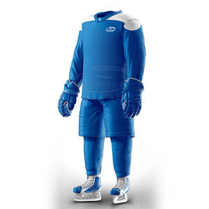 2024 Material 100% poliéster equipo transpirable campo Hockey Jersey hombres uniforme de hockey sobre hielo para la venta - Product Image 4