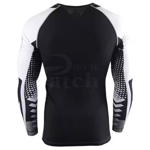 New Design Rash Guard Compression Shirt Durable Fabric Perfect For MMA BJJ <b>Grappling</b> And Fitness Training Rash Guard - Product Image 2