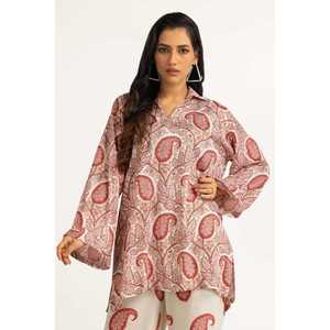 Camisa Chambray con estampado Melody en gasa WGK-CMS-DP-2642 - Product Image 1