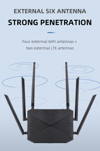 Fábrica 32 usuarios 6 antenas WAN puertos LAN hogar interior 4G CPE módem CAT4 inalámbrico <span class=keywords><strong>WiFi</strong></span> 4G LTE enrutador con tarjeta SIM - Product Image 6