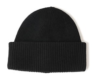 Bonnets en laine tricotée de luxe personnalisés, mignons, chauds, en laine d'agneau, à rayures, unisexes, pour le ski