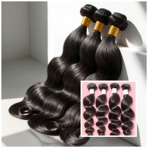 Lujo asequible: tramas de cabello ondulado mongol no Remy cabello humano sedoso fácil de peinar - Product Image 1