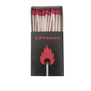 Hot selling 5S household safety match boxes available in competitive pricing good quality quick fire capacity and tamper pack