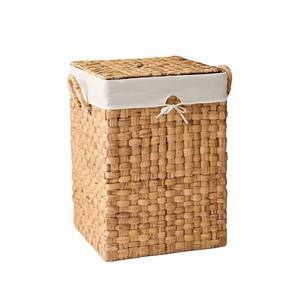 Water hyacinth <b>basket</b> woven in a checkerboard pattern Handmade Storage <b>Basket</b> Wholesale eco-friendly Made in Vietnam - Product Image 2