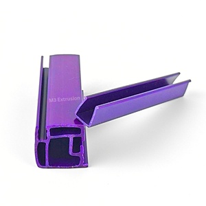 Tùy chỉnh cao-uv kháng cứng nhắc đùn ABS + PC + PVC + HDPE + PMMA nhựa hồ sơ ngoài trời thương mại tủ lạnh tủ lạnh ống - Product Image 2